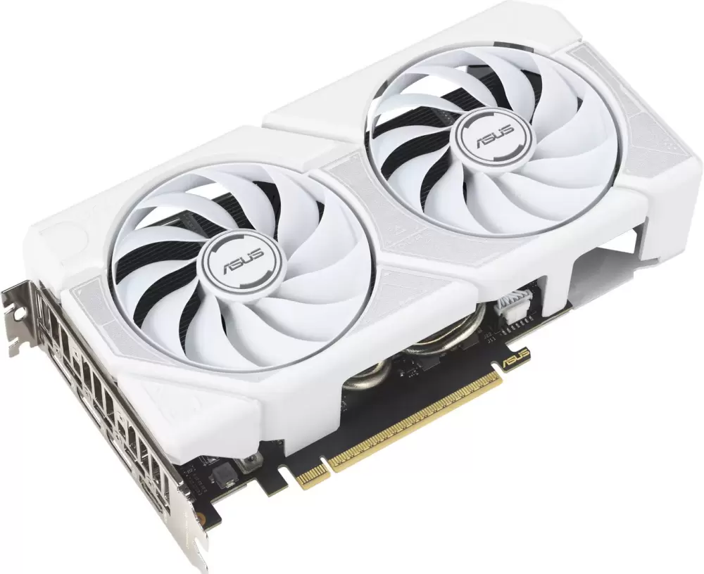 Видеокарта ASUS Dual GeForce RTX 5060 Ti 8GB GDDR7 White OC Edition DUAL-RTX5060TI-O8G-WHITE фото