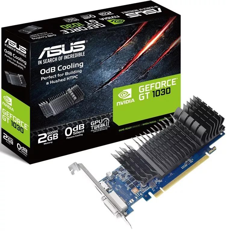 Видеокарта Asus GT1030-SL-2G-BRK GeForce GT 1030 2Gb GDDR5 64bit  фото 4
