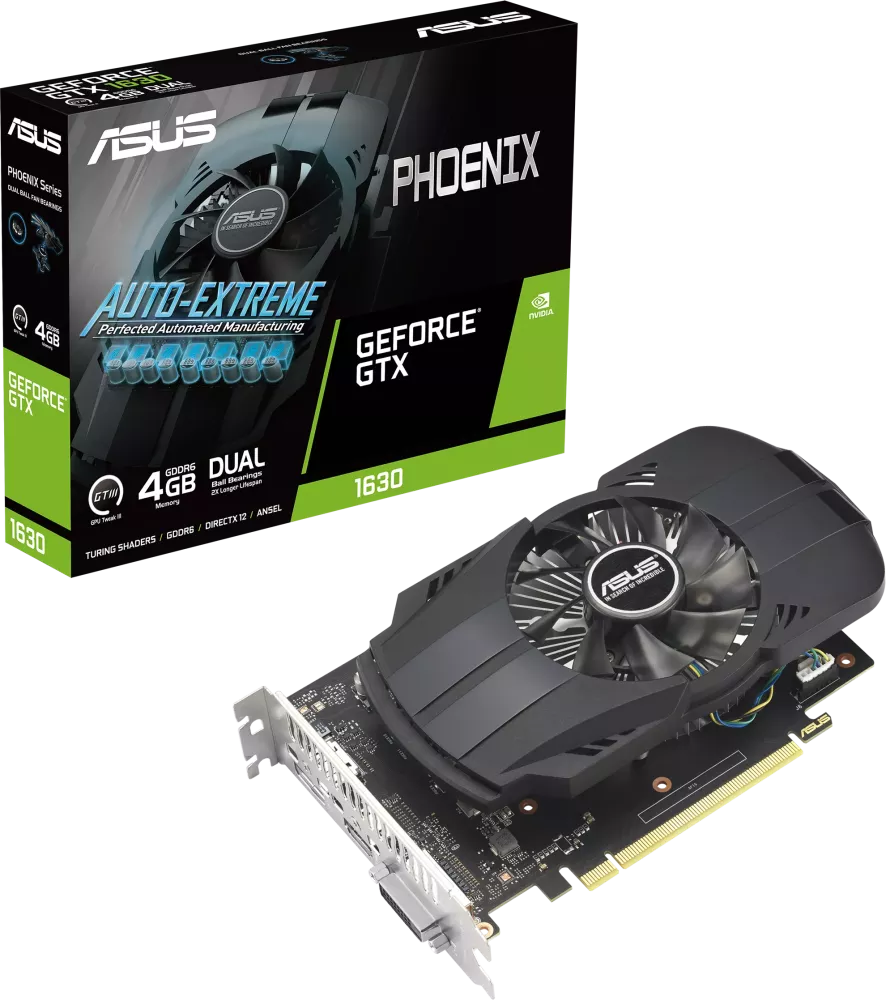 Видеокарта ASUS Phoenix GeForce GTX 1630 4GB GDDR6 EVO PH-GTX1630-4G-EVO фото 6