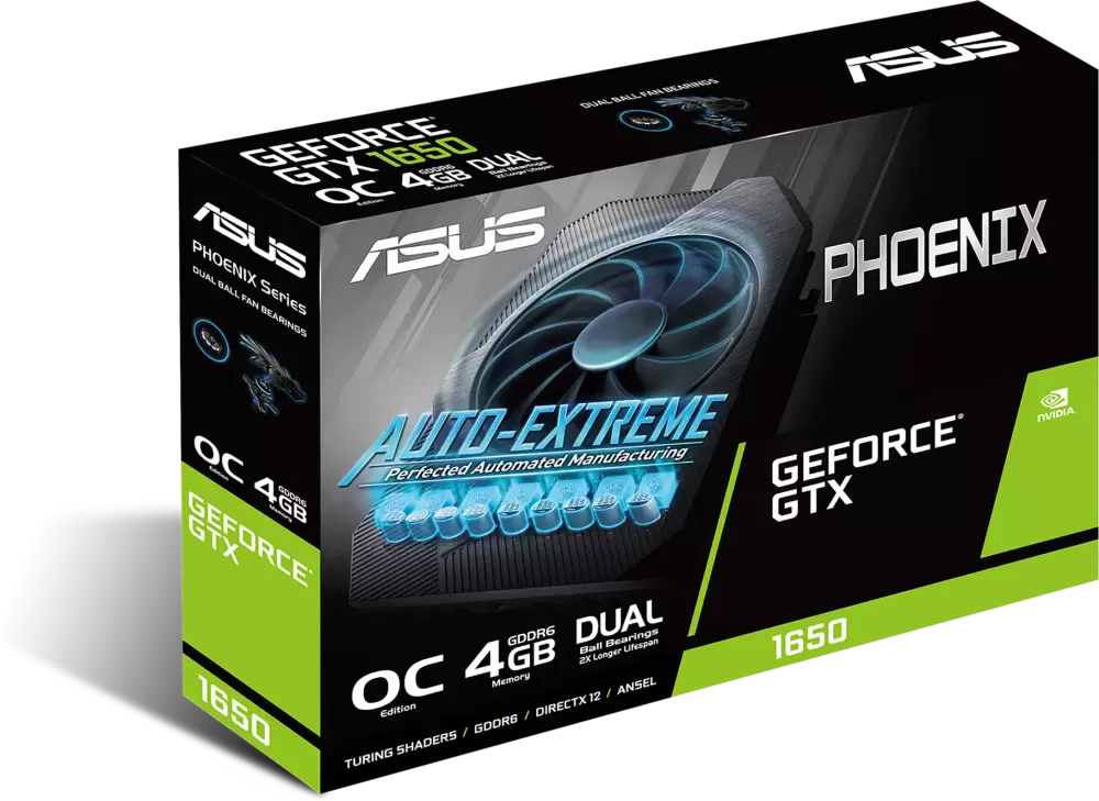 Видеокарта ASUS Phoenix GeForce GTX 1650 OC 4GB GDDR6 PH-GTX1650-O4GD6-P фото 7