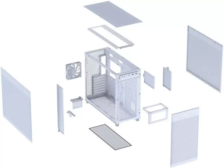 Корпус ASUS Prime AP303 Mesh Panel (белый) фото 3