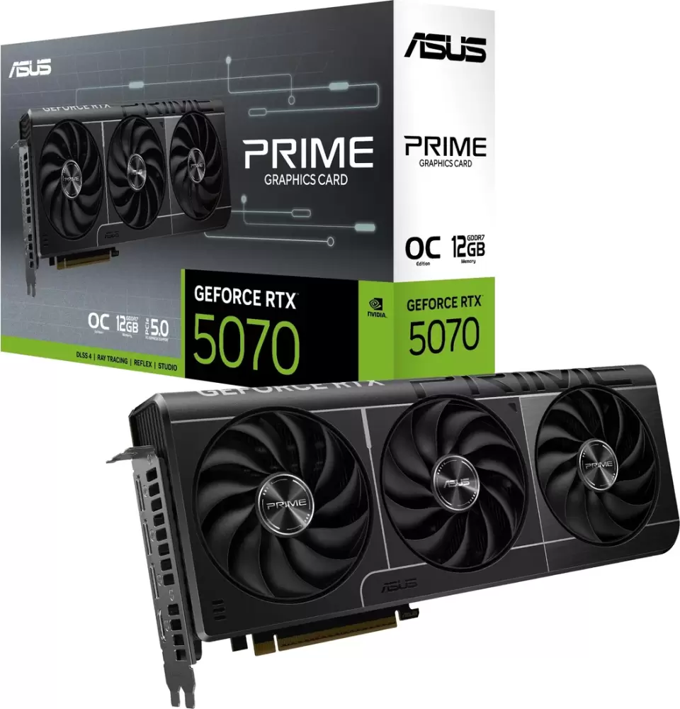 Видеокарта ASUS Prime GeForce RTX 5070 12GB GDDR7 OC Edition PRIME-RTX5070-O12G фото 11