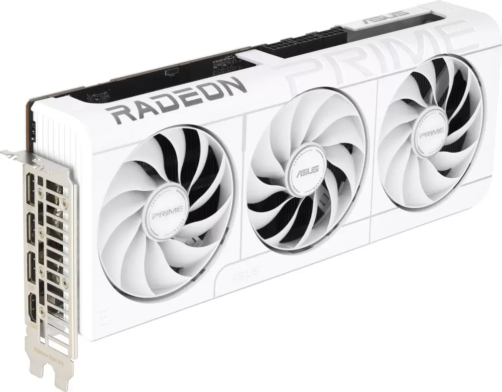 Asus Prime Radeon RX 9070 XT White OC Edition 16GB GDDR6 PRIME-RX9070XT-O16G-WHITE
