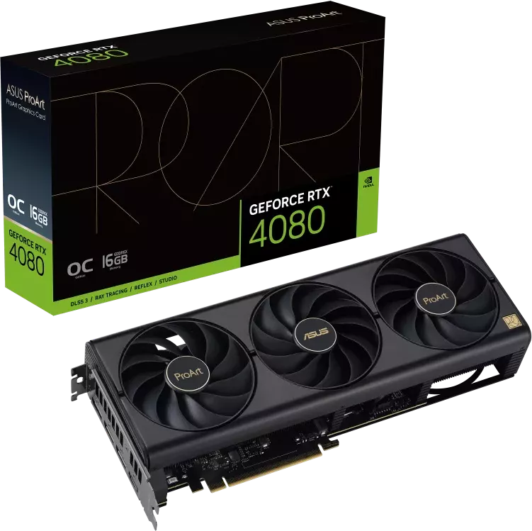 Видеокарта ASUS ProArt GeForce RTX 4080 16GB OC Edition GDDR6X PROART-RTX4080-O16G фото 3