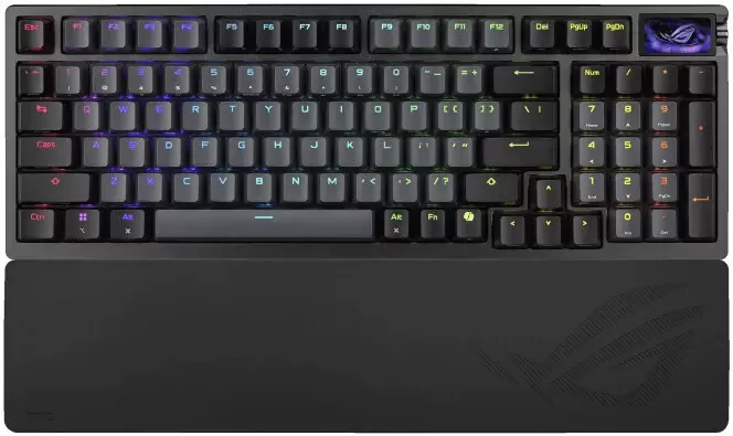 Клавиатура ASUS ROG Azoth 96 HE (ASUS ROG HFX V2 Magnetic, черный, нет кириллицы) фото