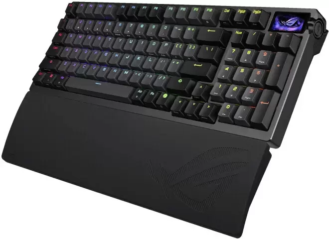 Клавиатура ASUS ROG Azoth 96 HE (ASUS ROG HFX V2 Magnetic, черный, нет кириллицы) фото 2