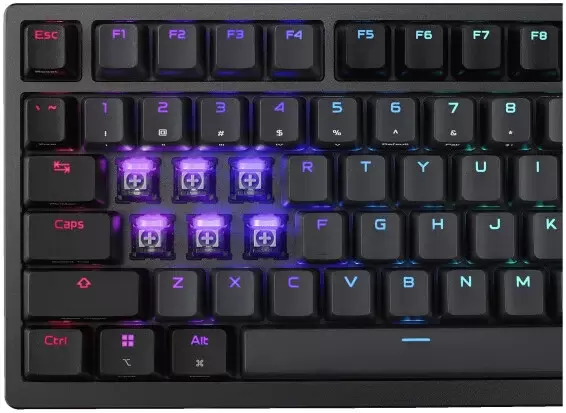 Клавиатура ASUS ROG Azoth 96 HE (ASUS ROG HFX V2 Magnetic, черный, нет кириллицы) фото 9