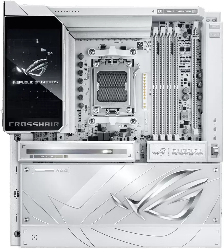 Asus ROG Crosshair X870E Glacial