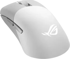 Игровая мышь ASUS ROG Keris Wireless AimPoint Moonlight White фото