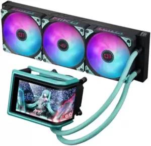 Система жидкостного охлаждения для процессора ASUS ROG RYUO IV 360 ARGB Hatsune Miku Edition фото