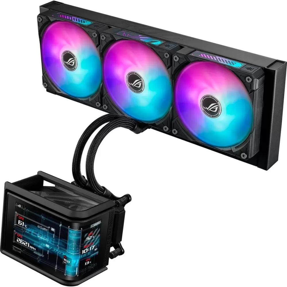Кулер для процессора ASUS ROG Ryuo IV SLC 360 ARGB фото