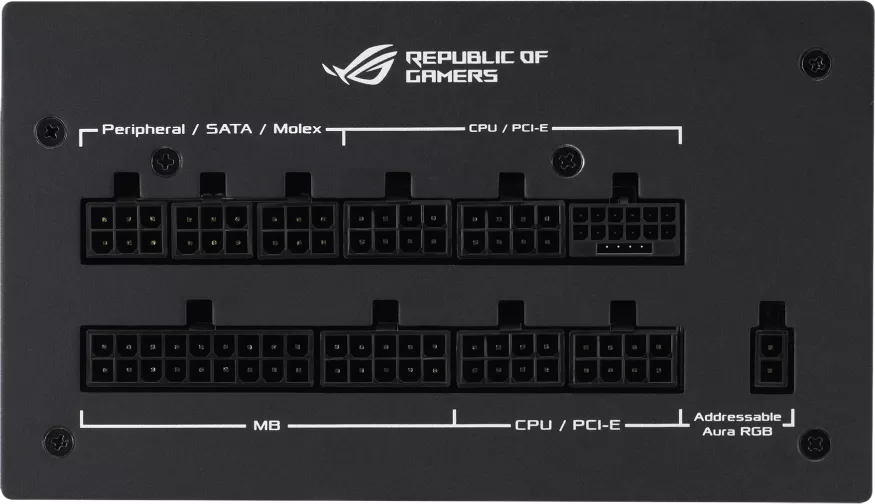Блок питания ASUS ROG Strix 1000W Gold Aura Edition ROG-STRIX-1000G-AURA-GAMING фото
