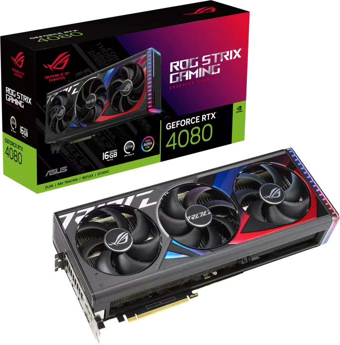 Видеокарта ASUS ROG Strix GeForce RTX 4080 16GB GDDR6X ROG-STRIX-RTX4080-16G-GAMING фото 10