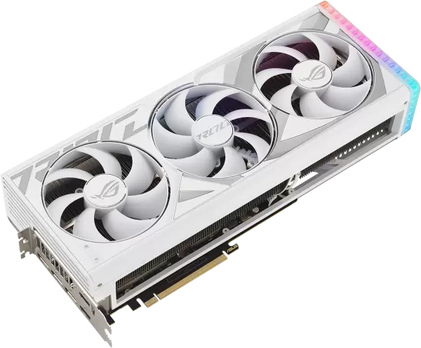 Видеокарта ASUS ROG Strix GeForce RTX 4080 Super 16GB GDDR6X White OC Edition ROG-STRIX-RTX4080S-O16G-WHITE фото 11