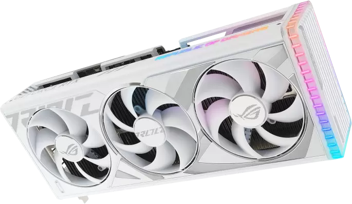 Видеокарта ASUS ROG Strix GeForce RTX 4080 Super 16GB GDDR6X White OC Edition ROG-STRIX-RTX4080S-O16G-WHITE фото 5