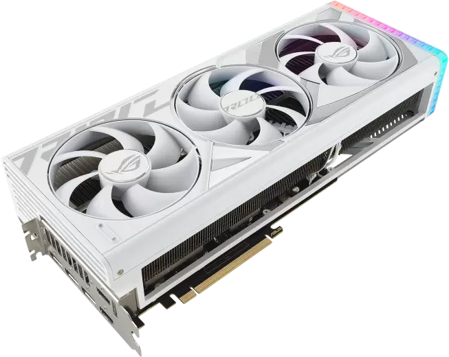 Видеокарта ASUS ROG Strix GeForce RTX 4080 Super 16GB GDDR6X White OC Edition ROG-STRIX-RTX4080S-O16G-WHITE фото 9