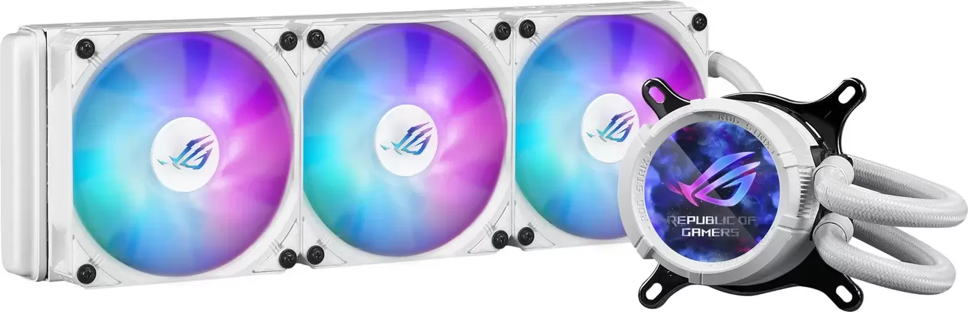 Asus ROG Strix LC III 360 ARGB LCD White Edition