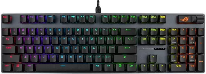 Клавиатура ASUS ROG Strix Scope II X (ASUS ROG NX Snow V2, нет кириллицы) фото 2