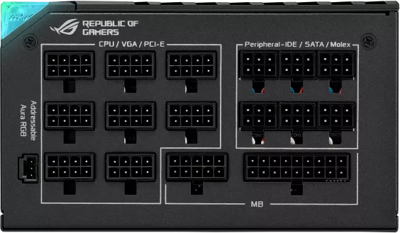 Блок питания ASUS ROG Thor 1000W Platinum II ROG-THOR-1000P2-GAMING фото