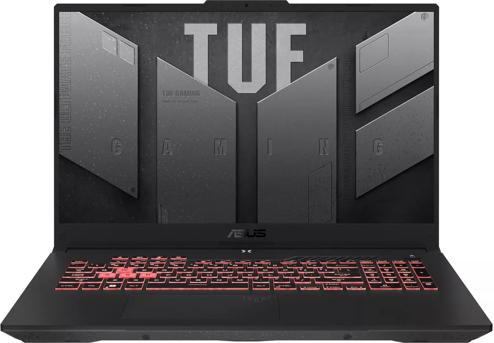 Ноутбук Asus TUF Gaming A17 2023 FA707NVR-HX010 + подставка ICE COOREL E5 (черный) фото