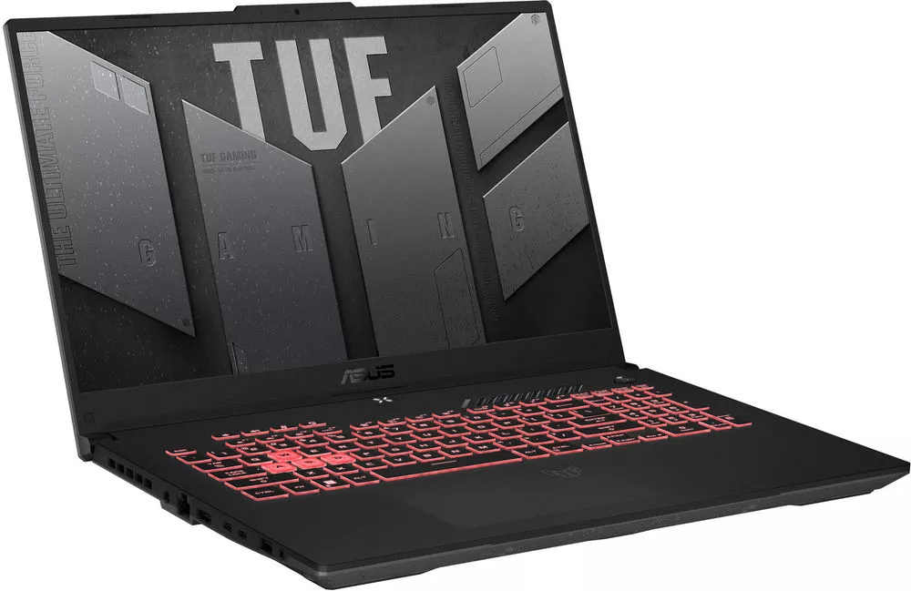 Ноутбук Asus TUF Gaming A17 2023 FA707NVR-HX010 + подставка ICE COOREL E5 (черный) фото 2