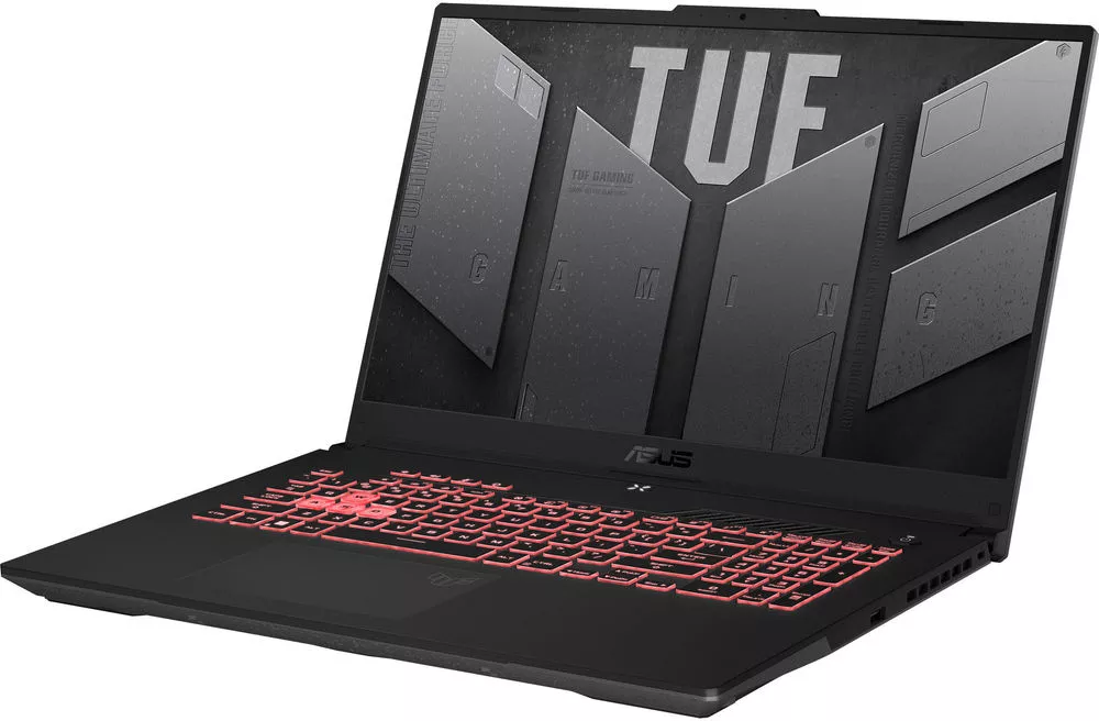 Ноутбук Asus TUF Gaming A17 2023 FA707NVR-HX010 + подставка ICE COOREL E5 (черный) фото 3