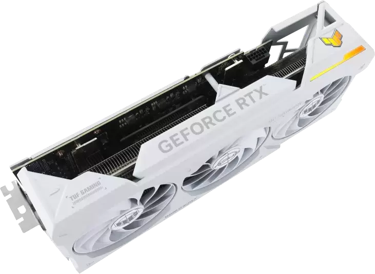 Видеокарта ASUS TUF Gaming GeForce RTX 4070 Ti Super BTF White Edition 16GB GDDR6X TUF-RTX4070TIS-16G-BTF-WHITE фото 3