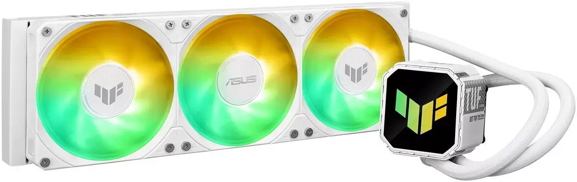 Система жидкостного охлаждения для процессора ASUS TUF Gaming LC III 360 ARGB (белый) фото