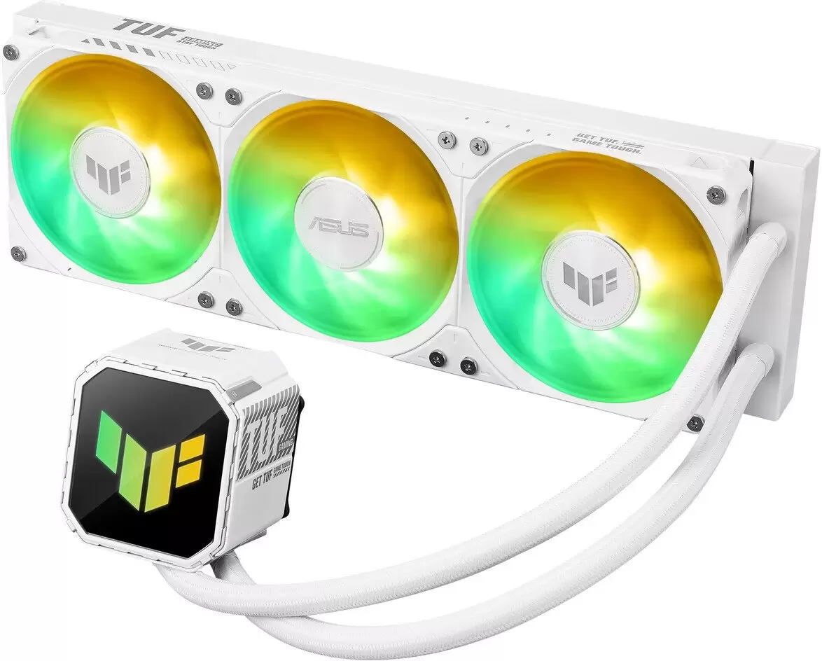 Система жидкостного охлаждения для процессора ASUS TUF Gaming LC III 360 ARGB (белый) фото