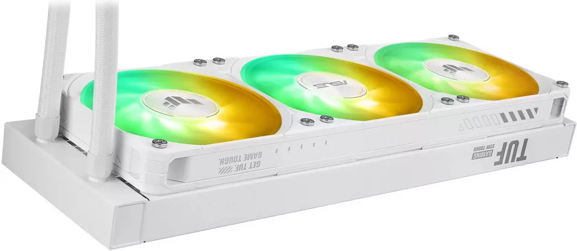 Система жидкостного охлаждения для процессора ASUS TUF Gaming LC III 360 ARGB LCD (белый) фото