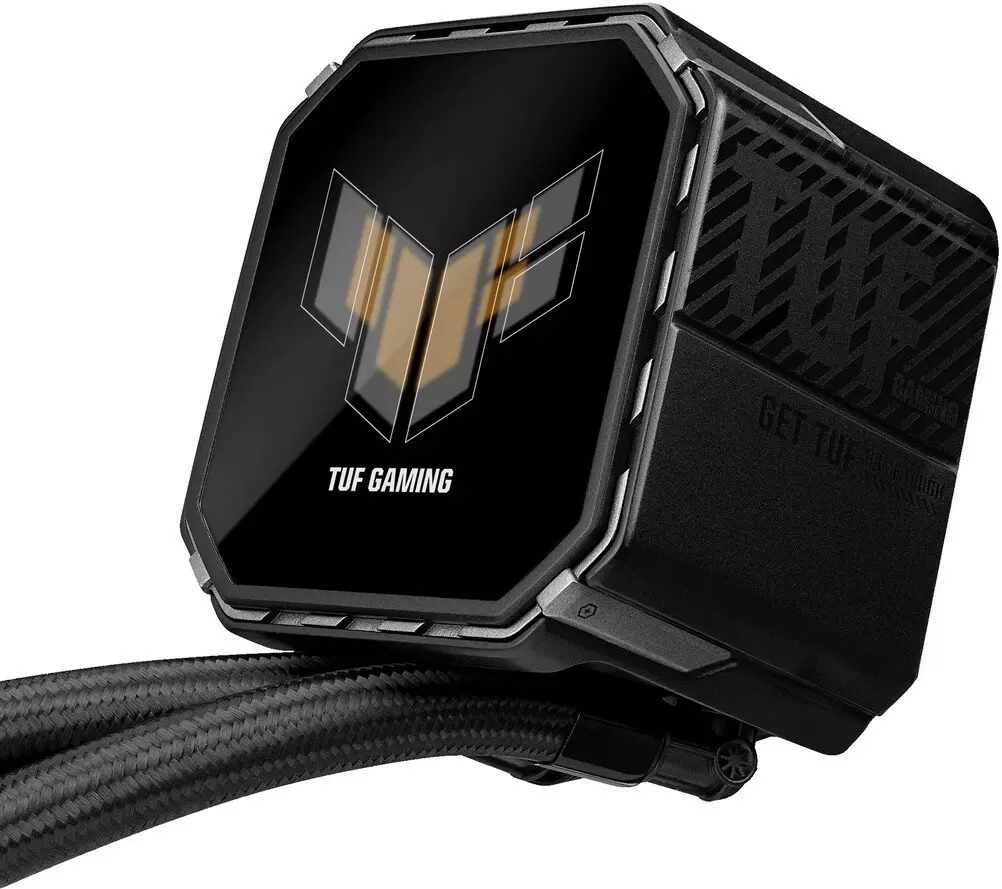 Система жидкостного охлаждения для процессора ASUS TUF Gaming LC III 360 ARGB LCD (черный) фото