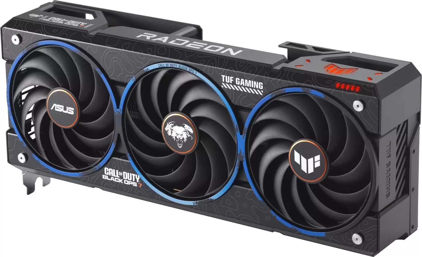 Видеокарта ASUS TUF Gaming Radeon RX 9070 XT COD BO7 Special Edition TUF-RX9070XT-O16G-COD-BO7 фото 2