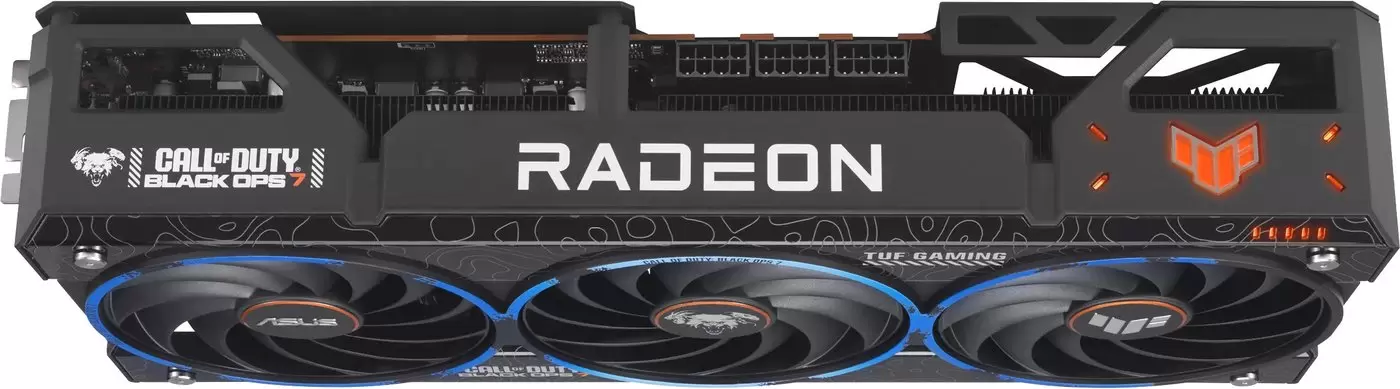 Видеокарта ASUS TUF Gaming Radeon RX 9070 XT COD BO7 Special Edition TUF-RX9070XT-O16G-COD-BO7 фото 4