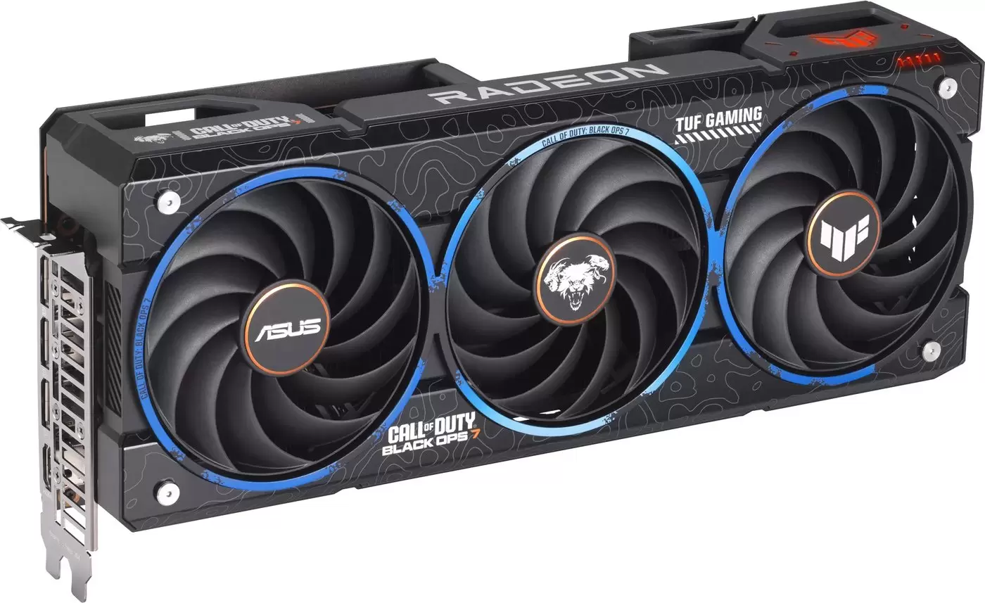 Видеокарта ASUS TUF Gaming Radeon RX 9070 XT COD BO7 Special Edition TUF-RX9070XT-O16G-COD-BO7 фото 5