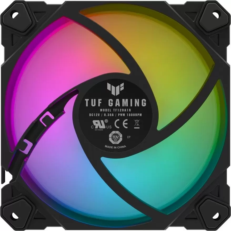 Набор вентиляторов с контроллером ASUS TUF Gaming TF120 ARGB Triple Fan Kit Black Edition фото
