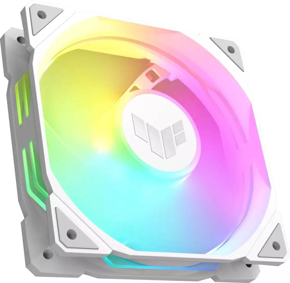 Комплект вентиляторов для корпуса ASUS TUF Gaming TR120 ARGB Triple Pack (белый) фото