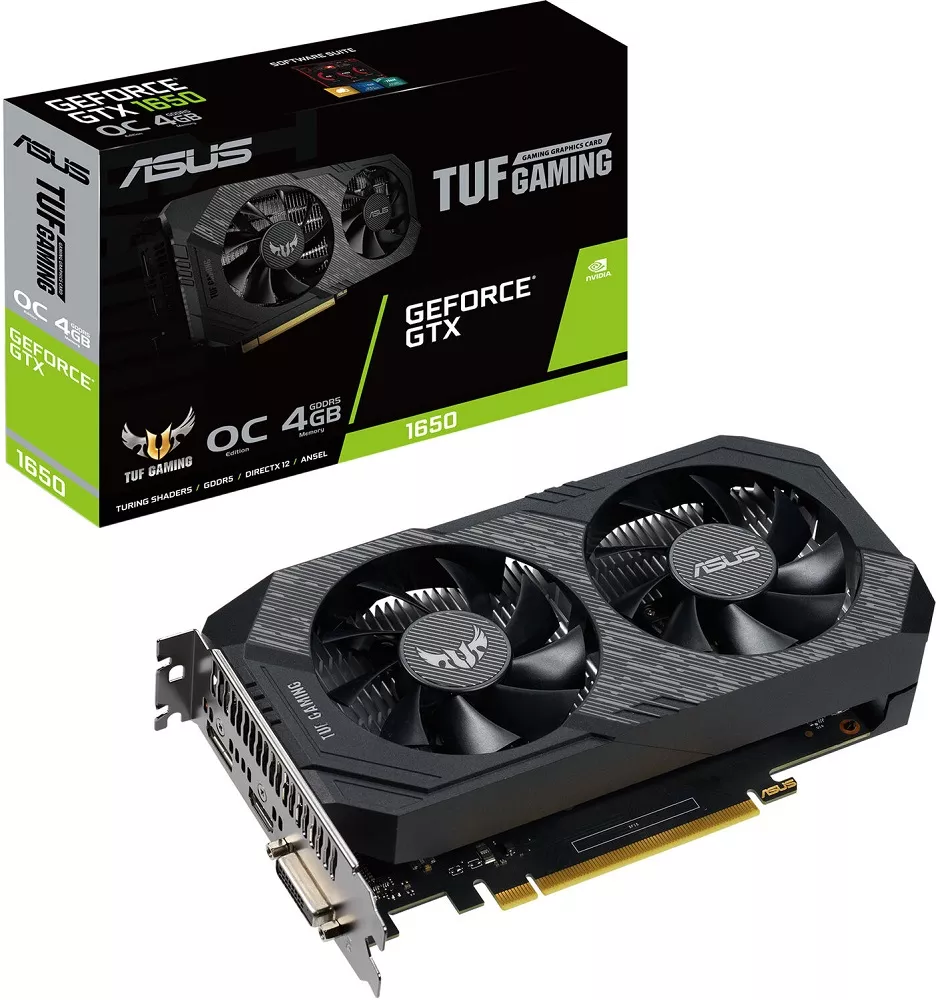 Видеокарта Asus TUF-GTX1650-O4GD6-P-GAMING GeForce GTX 1650 4GB GDDR6 128bit  фото 5