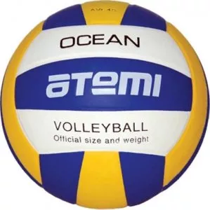 Мяч волейбольный Atemi AVC4S Ocean White/blue/yellow фото
