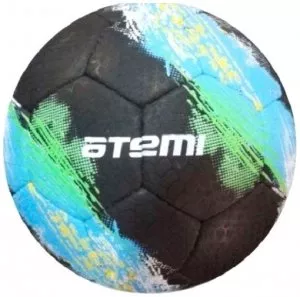 Мяч футбольный Atemi Galaxy №5 black фото