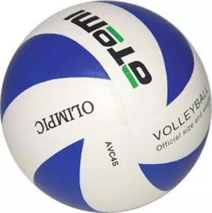 Мяч волейбольный Atemi Olimpic White/blue фото