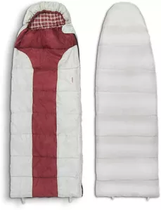 Спальный мешок Atemi Quilt 250LN (левая молния, серый/красный) фото