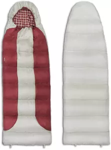 Спальный мешок Atemi Quilt 400LN (левая молния, серый/красный) фото