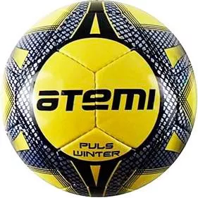 Мяч футбольный Atemi Rush Winter Yellow фото