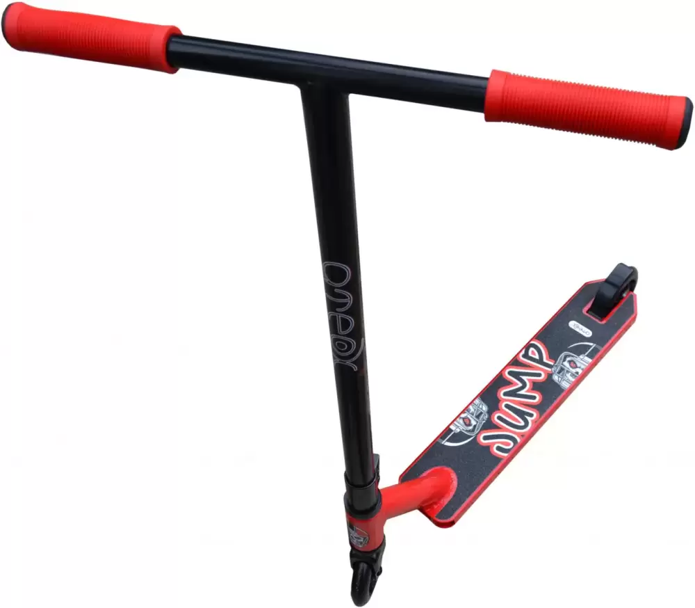 Самокат трюковый Ateox New Mini Jump JUMP-BR (черный/красный) фото