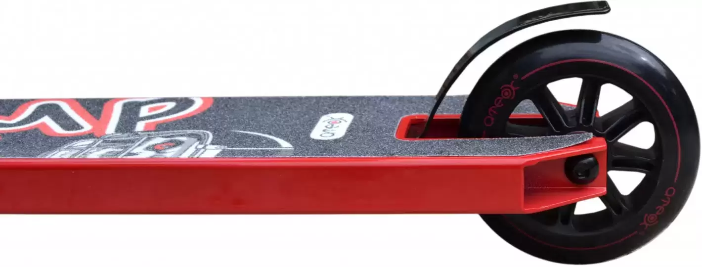 Самокат трюковый Ateox New Mini Jump JUMP-BR (черный/красный) фото