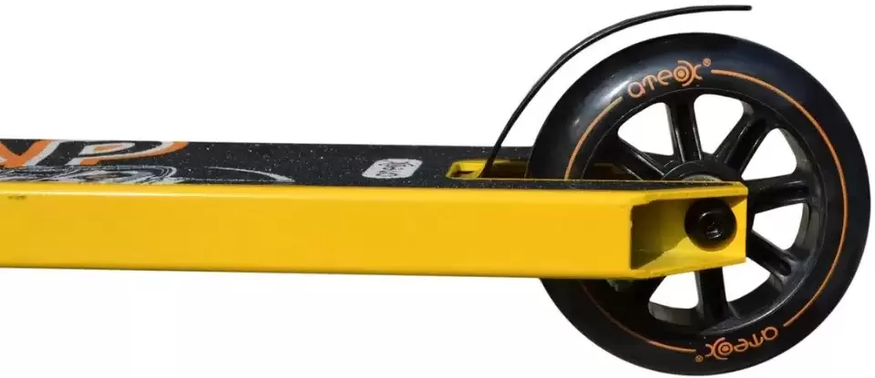 Самокат трюковый Ateox New Mini Jump JUMP-BY (черный/желтый) фото