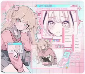Коврик для мыши ATK Gear Anime NANA фото