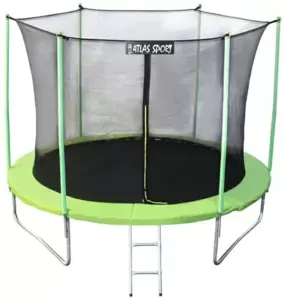 Батут Atlas Sport 183 см - 6ft (внутренняя сетка, зеленый) фото