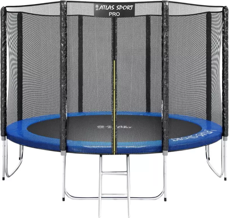 Atlas Sport 374 см - 12ft Pro (усиленные опоры, внешняя сетка, синий)