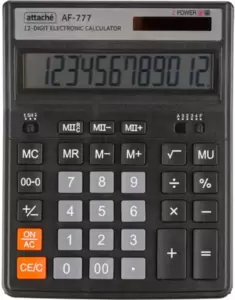 Калькулятор Attache af-777 фото